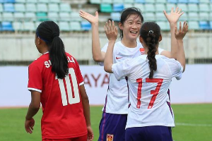 U20女足亚预赛提前出线，末轮战东道主缅甸队