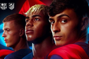 西甲第19轮焦点战 巴塞罗那主场3-1逆转马竞