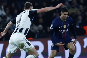 欧冠联赛第8轮 巴黎圣日耳曼排名第11无缘直通16强