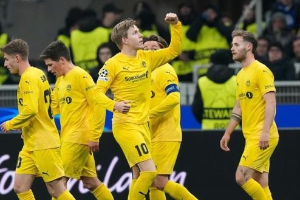 欧冠淘汰赛附加赛次回合马竞、博德闪耀、勒沃库森、纽卡斯尔晋级16强