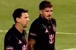 俱乐部友谊赛迈阿密对阵山谷独立 梅西点球破门