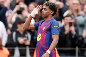 西甲第26轮 巴塞罗那4-1比利亚雷亚尔